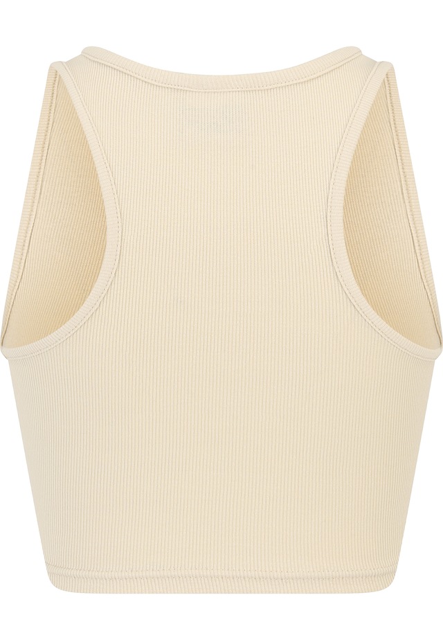 URBAN CLASSICS Tanktop »Urban Classics Damen Ladies Cropped Rib Top 2-Pack« 1 Stk.