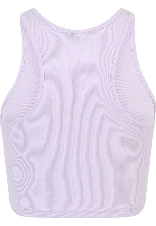 URBAN CLASSICS Tanktop »Urban Classics Damen Ladies Cropped Rib Top 2-Pack« 1 Stk.