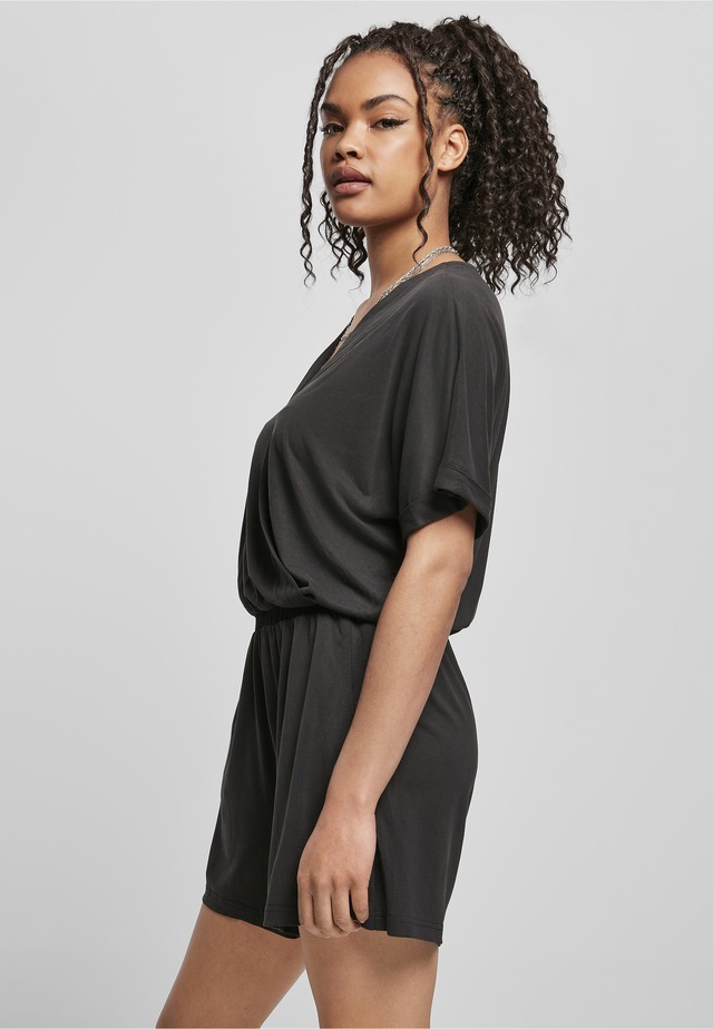 URBAN CLASSICS Jumpsuit »Urban Classics Damen Ladies Short Modal Jumpsuit« 1 Stk.