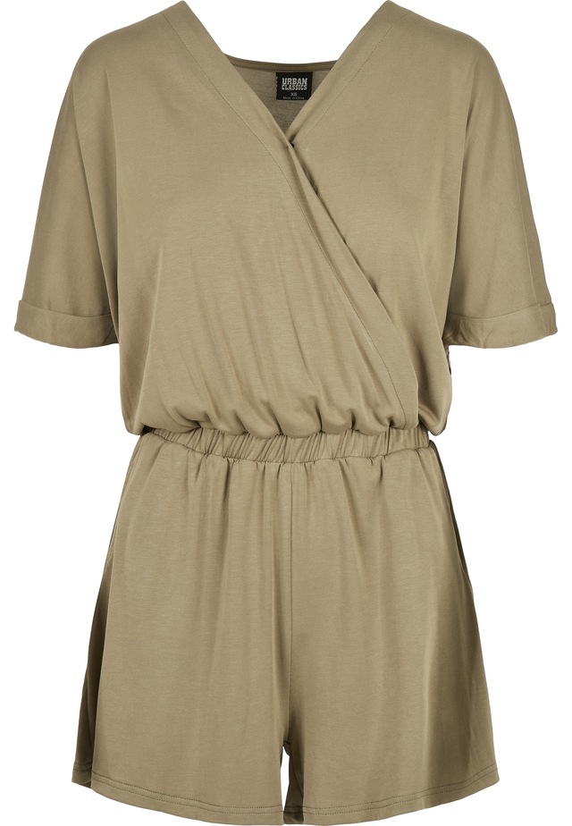 URBAN CLASSICS Jumpsuit »Urban Classics Damen Ladies Short Modal Jumpsuit« 1 Stk.