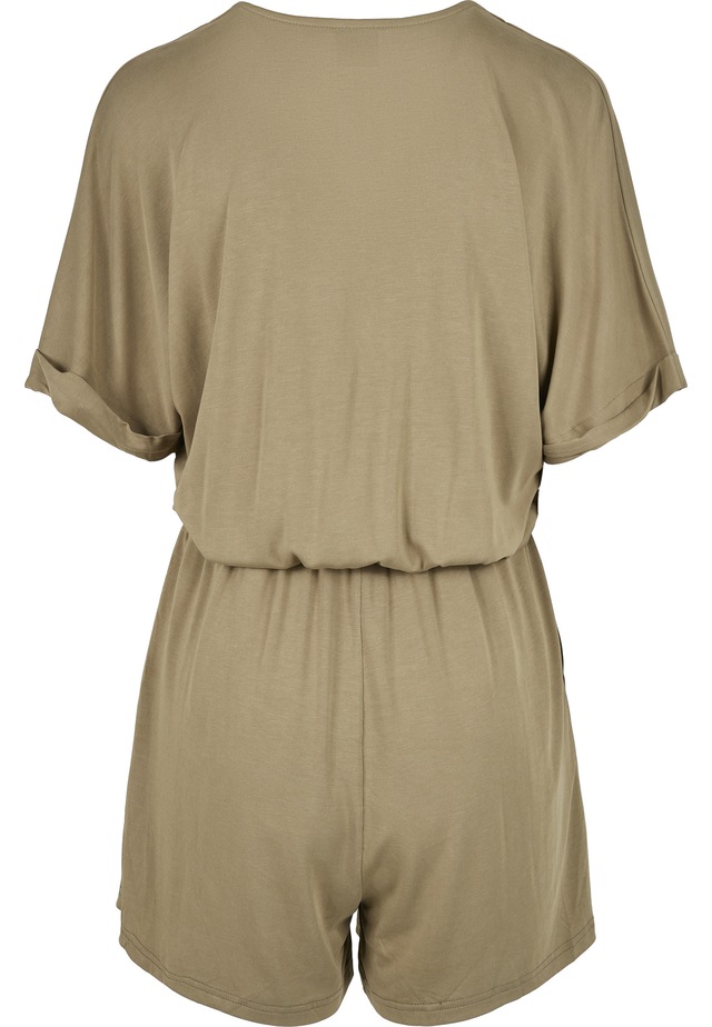URBAN CLASSICS Jumpsuit »Urban Classics Damen Ladies Short Modal Jumpsuit« 1 Stk.