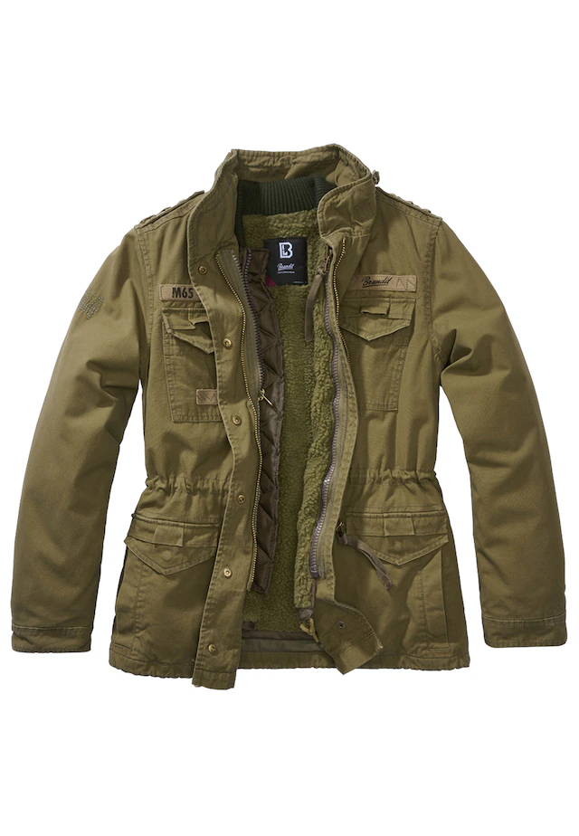 Brandit Parka »Brandit Damen Ladies M65 Giant Jacket« 1 Stk. tlg. mit Kapuze