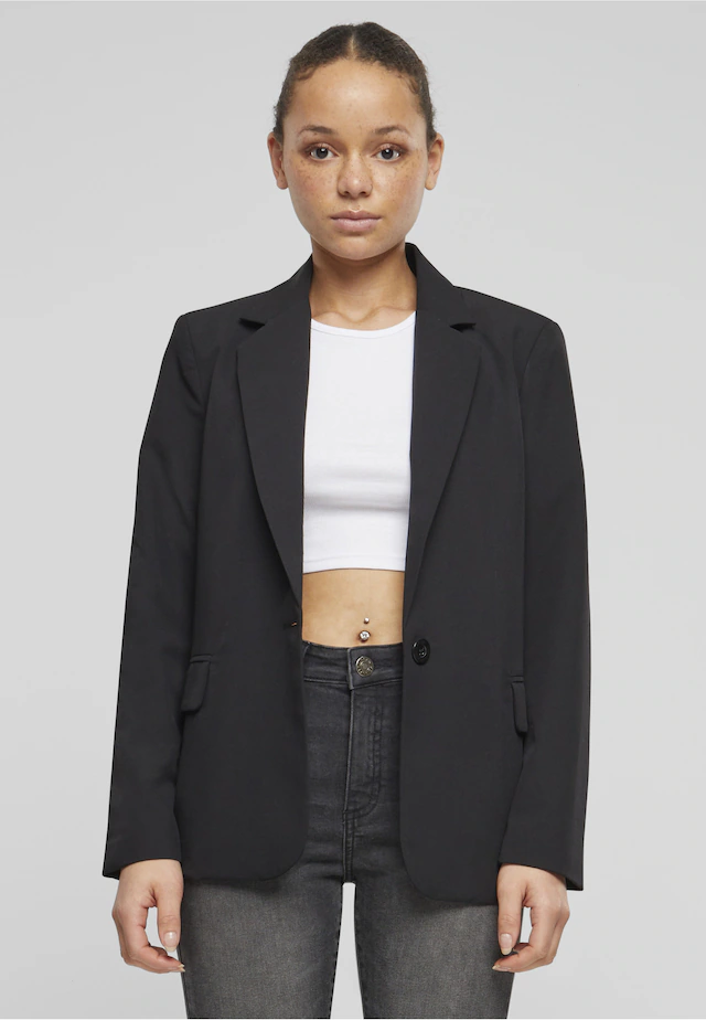 URBAN CLASSICS Langmantel »Urban Classics Damen Ladies Basic Blazer«