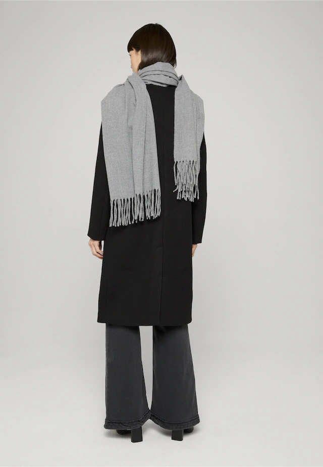 URBAN CLASSICS Winterjacke »Urban Classics Ladies Basic Coat« 1 Stk. tlg. ohne Kapuze