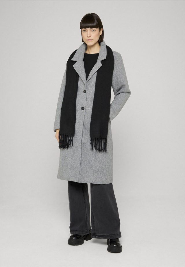 URBAN CLASSICS Winterjacke »Urban Classics Ladies Basic Coat« 1 Stk. tlg. ohne Kapuze