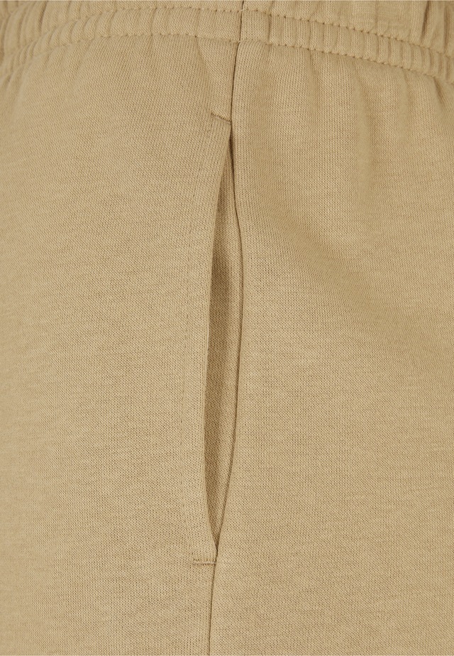 URBAN CLASSICS Sweathose »Urban Classics Damen Ladies Highwaist Wide Leg Cargo Terry Pants«