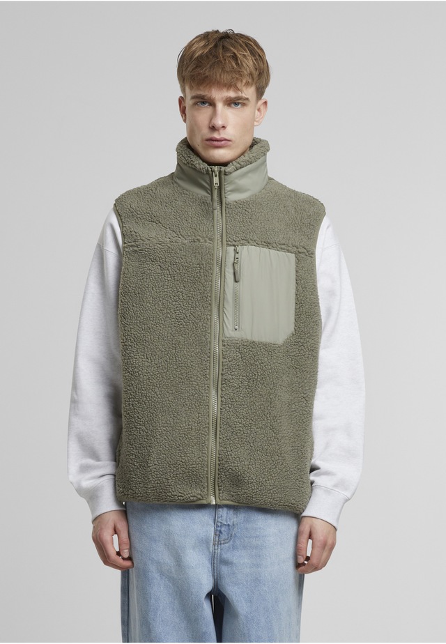 URBAN CLASSICS Steppweste »Urban Classics Sherpa Vest« 1