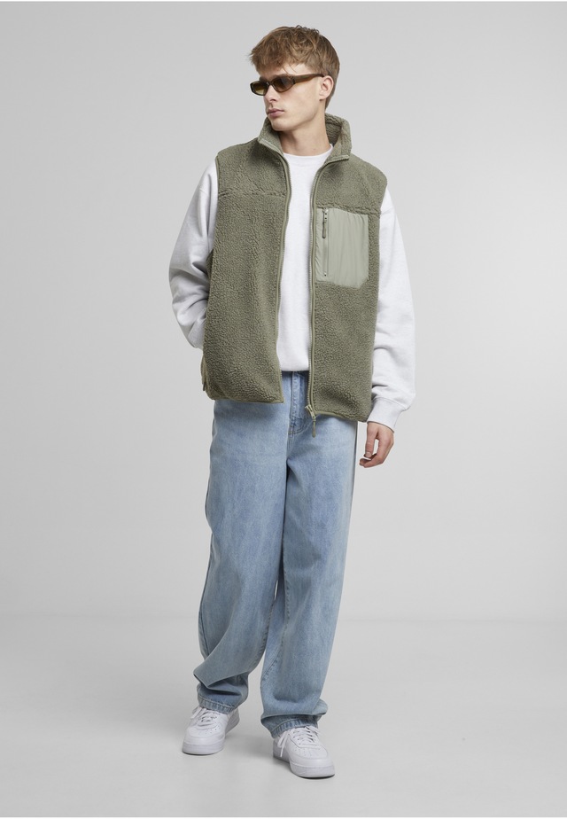 URBAN CLASSICS Steppweste »Urban Classics Sherpa Vest« 1