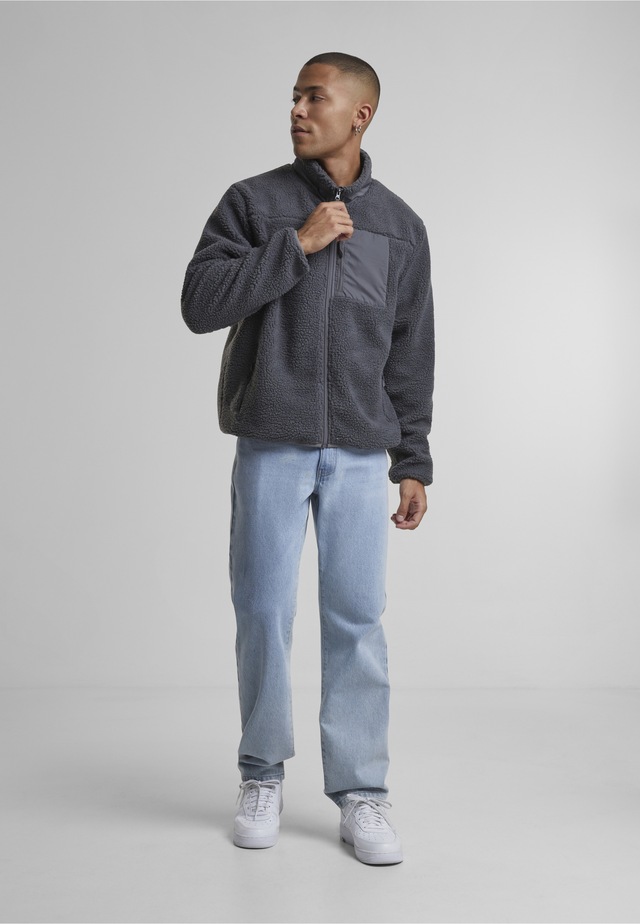 URBAN CLASSICS Steppmantel »Urban Classics Teddy Jacket With Stand Up Collar«