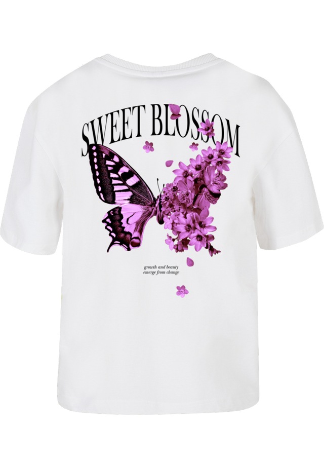 Miss Tee T-Shirt »Miss Tee Damen Sweet Blossom And Beauty Tee« 1
