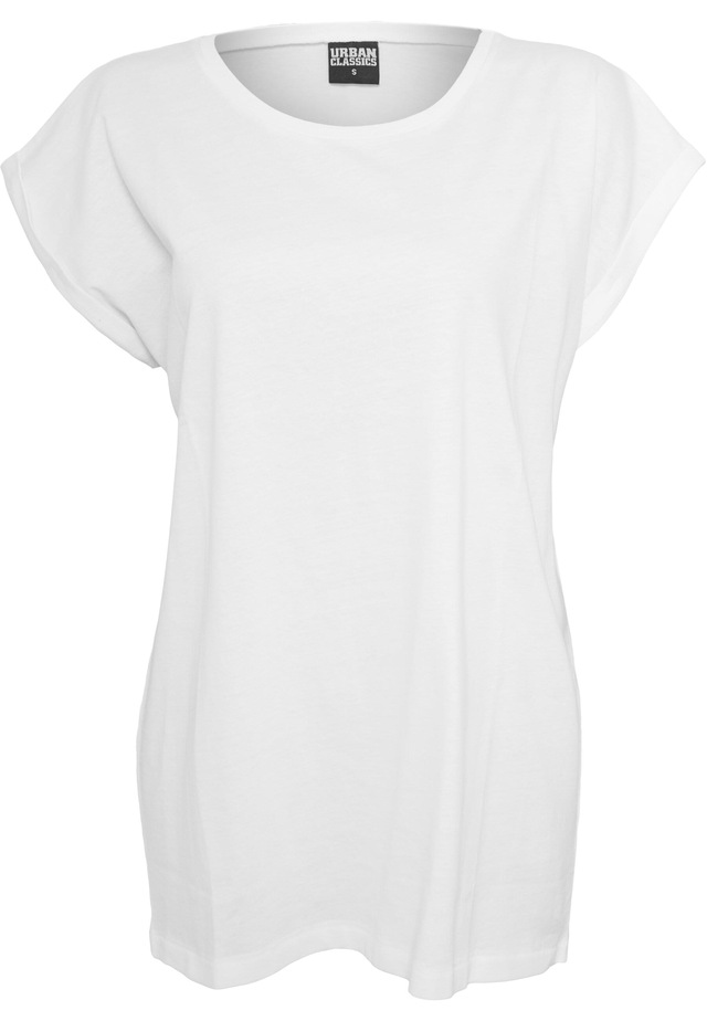 URBAN CLASSICS T-Shirt »Urban Classics Damen Ladies Extended Shoulder Tee 2-Pack« 1 Stk.