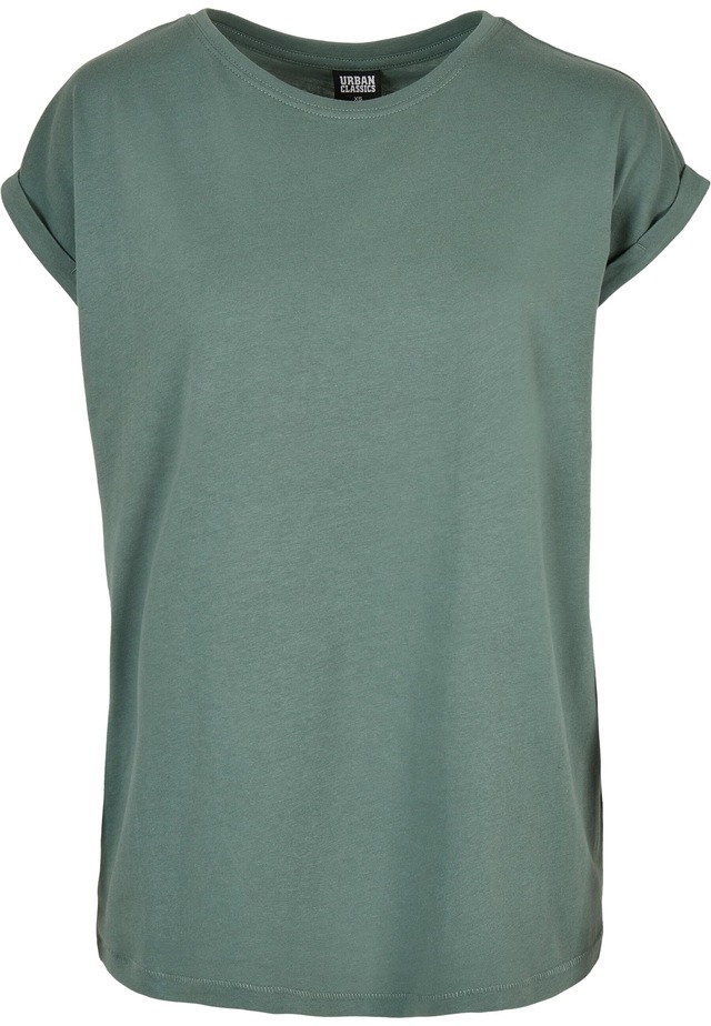 URBAN CLASSICS T-Shirt »Urban Classics Damen Ladies Extended Shoulder Tee 2-Pack« 1 Stk.