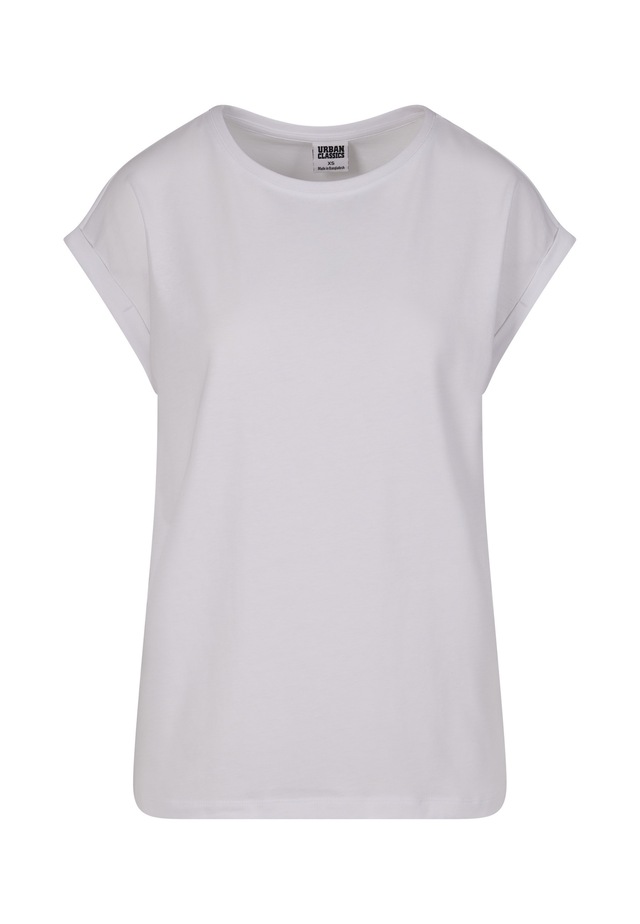 URBAN CLASSICS T-Shirt »Urban Classics Damen Ladies Extended Shoulder Tee 2-Pack« 1 Stk.