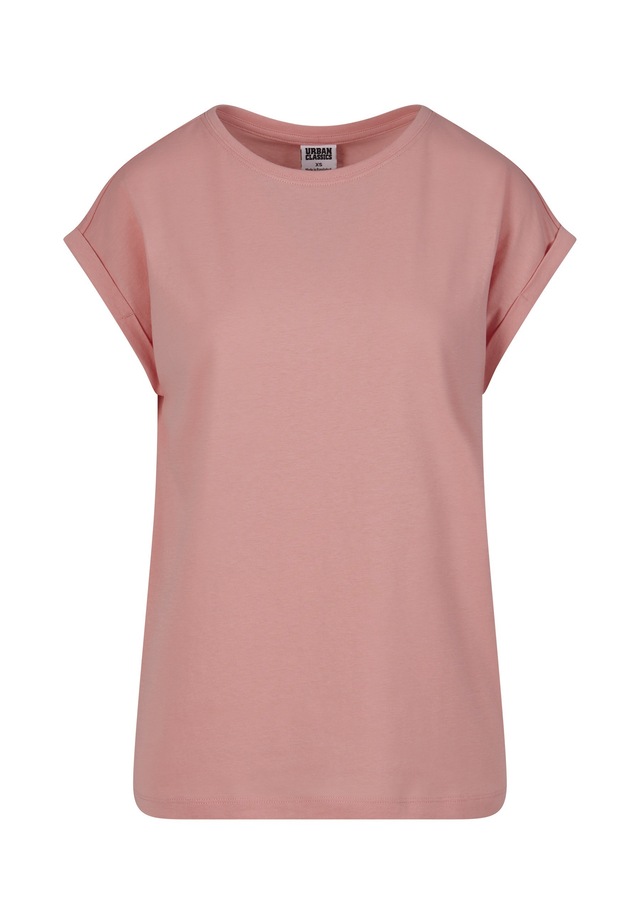 URBAN CLASSICS T-Shirt »Urban Classics Damen Ladies Extended Shoulder Tee 2-Pack« 1 Stk.