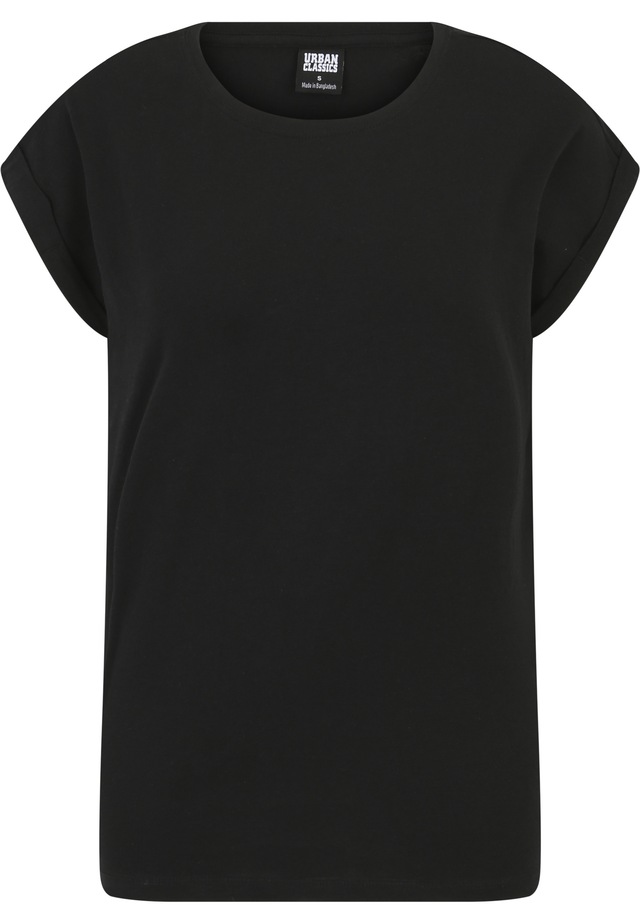 URBAN CLASSICS T-Shirt »Urban Classics Damen Ladies Extended Shoulder Tee 2-Pack« 1 Stk.