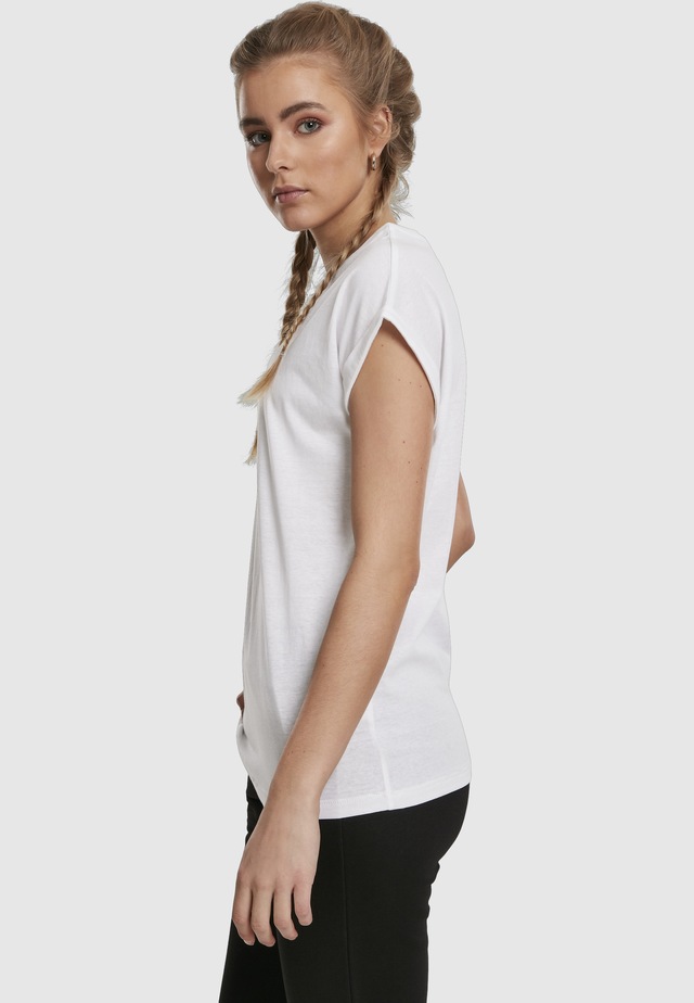 URBAN CLASSICS T-Shirt »Urban Classics Damen Ladies Extended Shoulder Tee 2-Pack« 1 Stk.