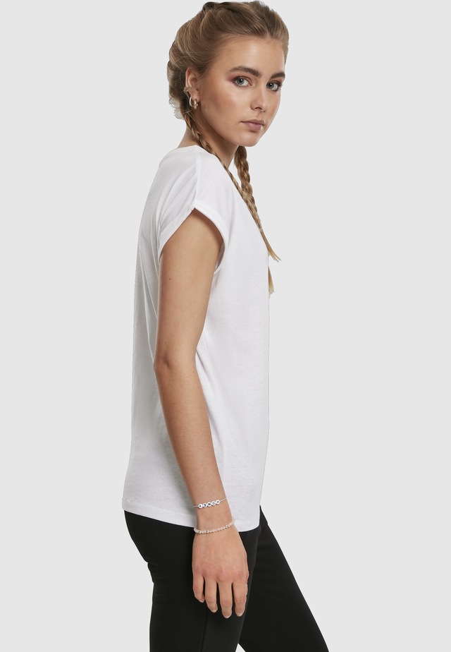 URBAN CLASSICS T-Shirt »Urban Classics Damen Ladies Extended Shoulder Tee 2-Pack« 1 Stk.