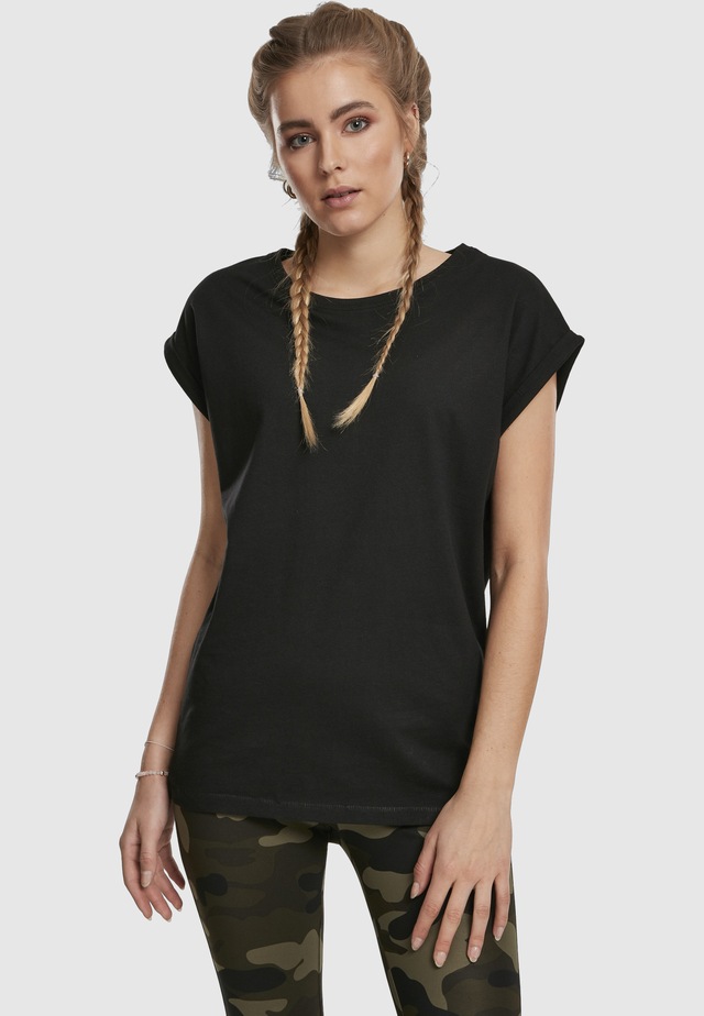 URBAN CLASSICS T-Shirt »Urban Classics Damen Ladies Extended Shoulder Tee 2-Pack« 1 Stk.