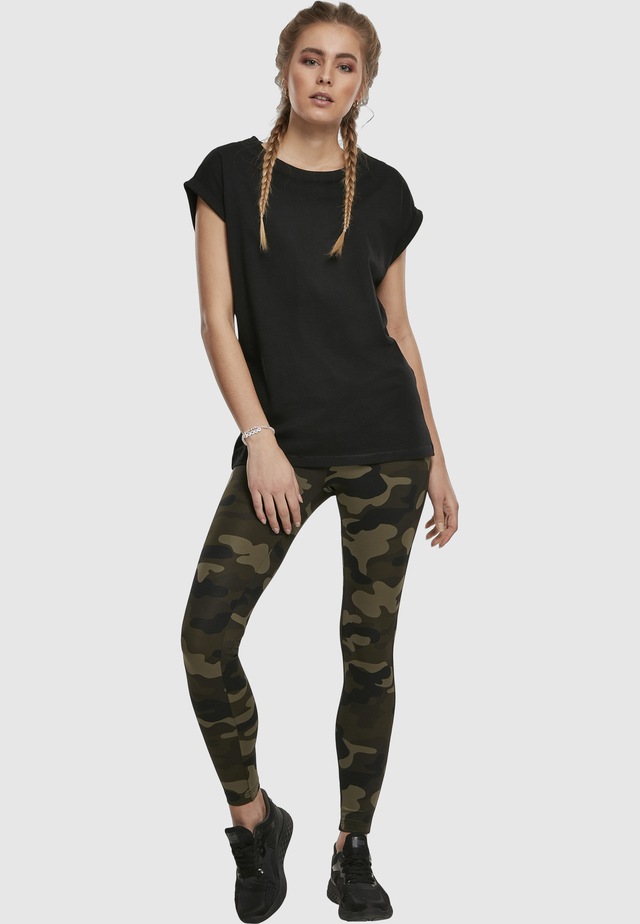 URBAN CLASSICS T-Shirt »Urban Classics Damen Ladies Extended Shoulder Tee 2-Pack« 1 Stk.