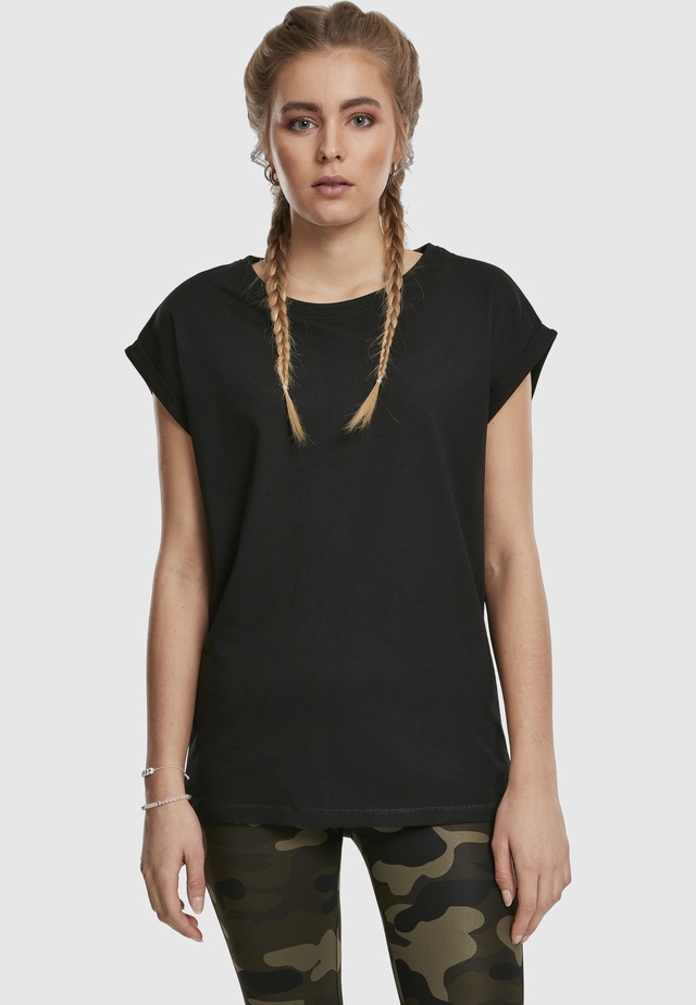 URBAN CLASSICS T-Shirt »Urban Classics Damen Ladies Extended Shoulder Tee 2-Pack« 1 Stk.