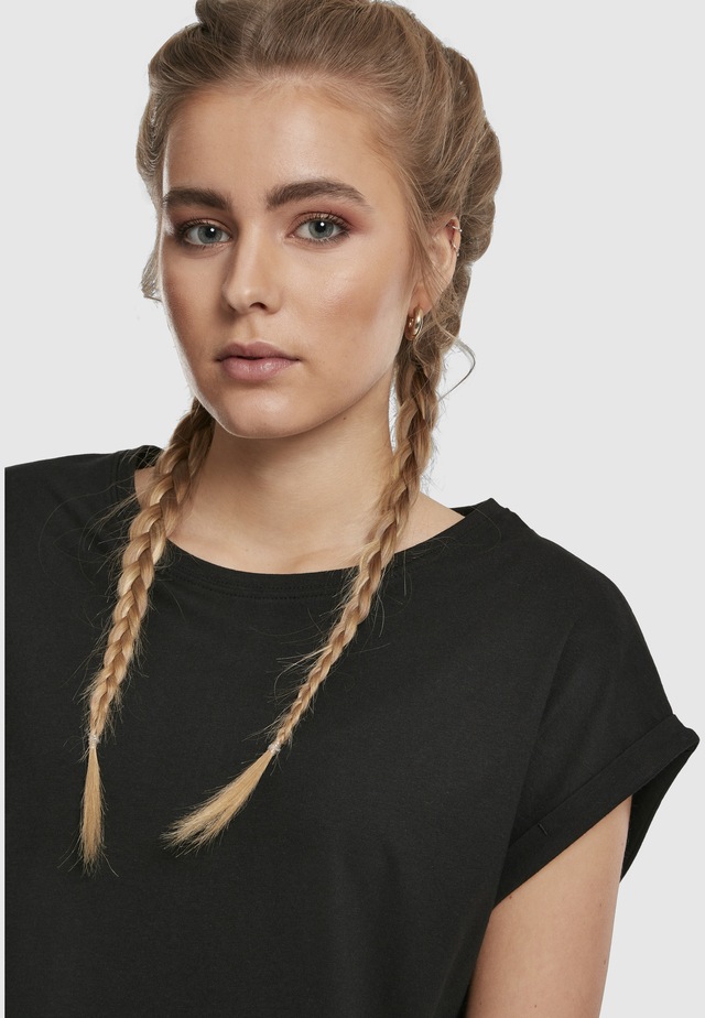 URBAN CLASSICS T-Shirt »Urban Classics Damen Ladies Extended Shoulder Tee 2-Pack« 1 Stk.
