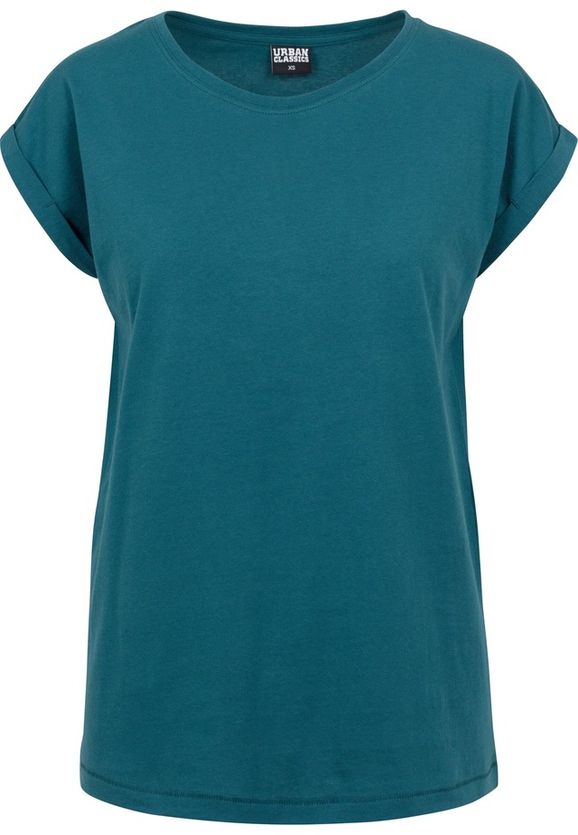 URBAN CLASSICS T-Shirt »Urban Classics Damen Ladies Extended Shoulder Tee 2-Pack« 1 Stk.