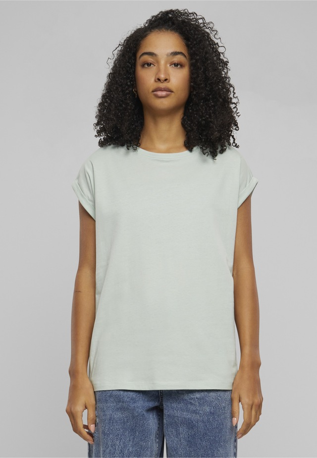 URBAN CLASSICS T-Shirt »Urban Classics Damen Ladies Extended Shoulder Tee 2-Pack« 1 Stk.