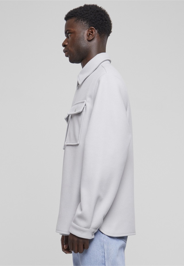 URBAN CLASSICS Kurzmantel »Urban Classics Herren Plain Overshirt«
