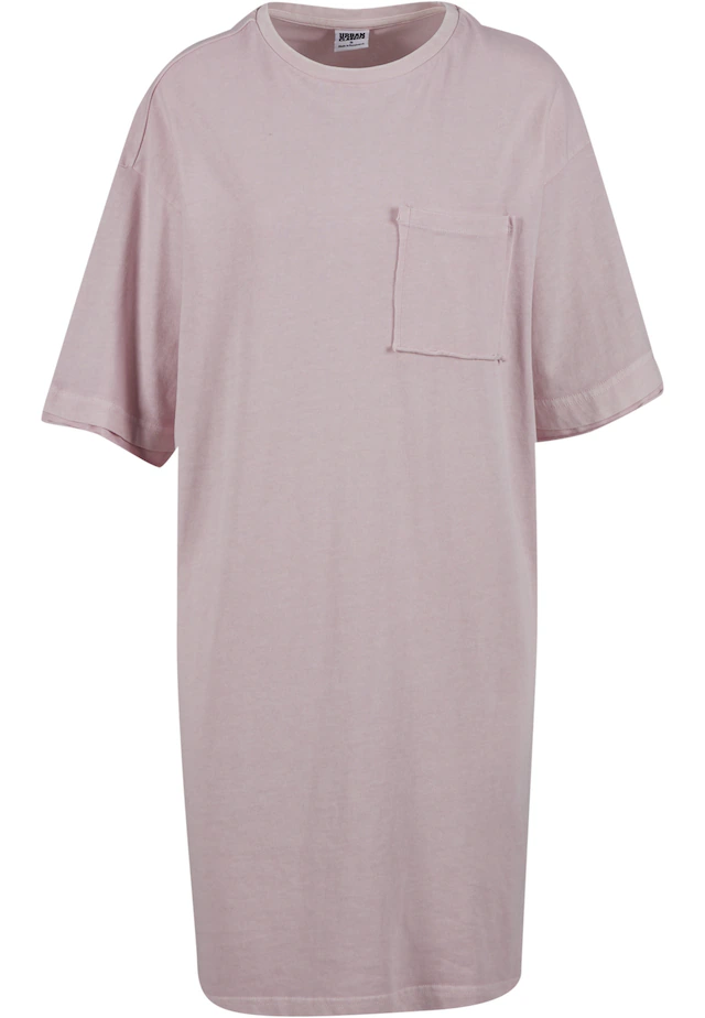 URBAN CLASSICS Shirtkleid »Urban Classics Ladies Washed Jersey T-Shirt Dress« 1 Stk. tlg.