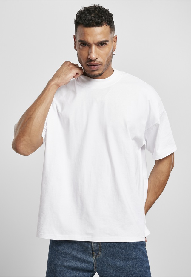 URBAN CLASSICS T-Shirt »Urban Classics Herren Oversized Mock Neck Tee« 1 Stk.