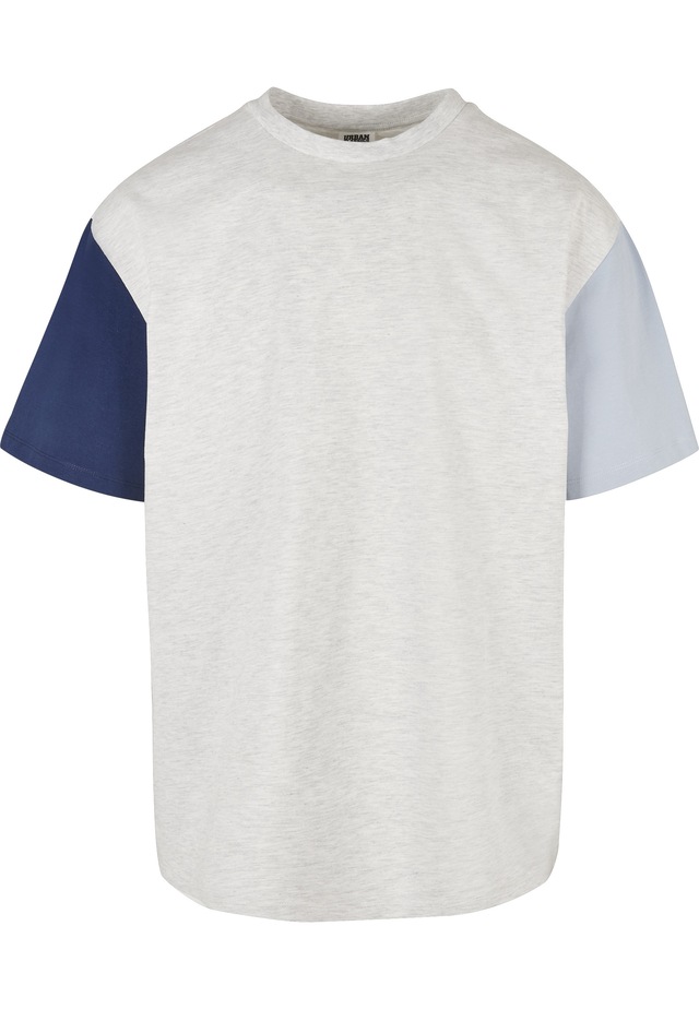 URBAN CLASSICS T-Shirt »Urban Classics Herren Organic Oversized Colorblock Tee« 1 Stk.