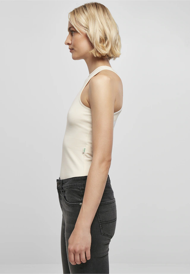 URBAN CLASSICS Body »Urban Classics Damen Ladies Organic Stretch Asymmetric Body«