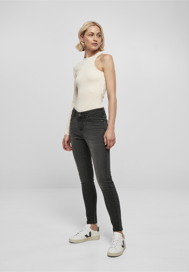 URBAN CLASSICS Body »Urban Classics Damen Ladies Organic Stretch Asymmetric Body«