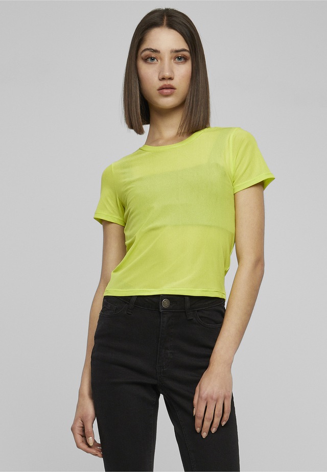 URBAN CLASSICS T-Shirt »Urban Classics Damen Ladies Short Mesh Tee« 1