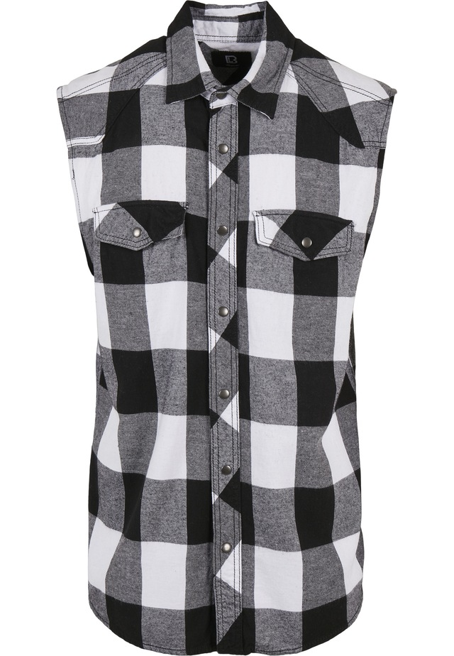 Brandit Jerseyweste »Brandit Herren Checkshirt Sleeveless« 1 Stk.