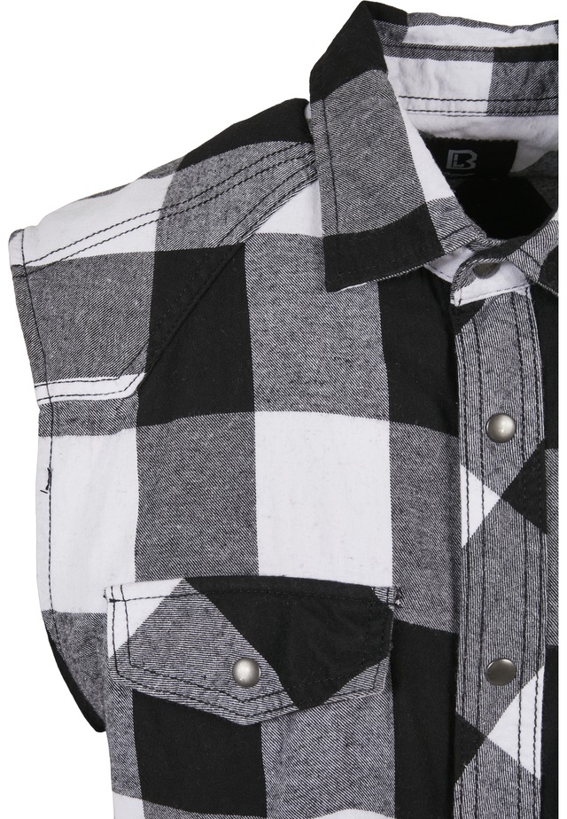 Brandit Jerseyweste »Brandit Herren Checkshirt Sleeveless« 1 Stk.