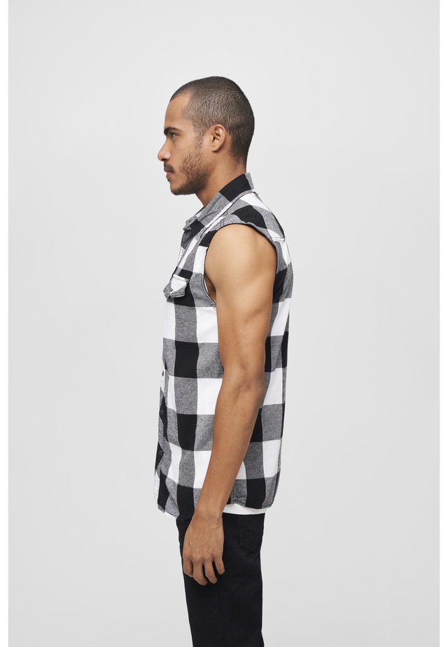 Brandit Jerseyweste »Brandit Herren Checkshirt Sleeveless« 1 Stk.