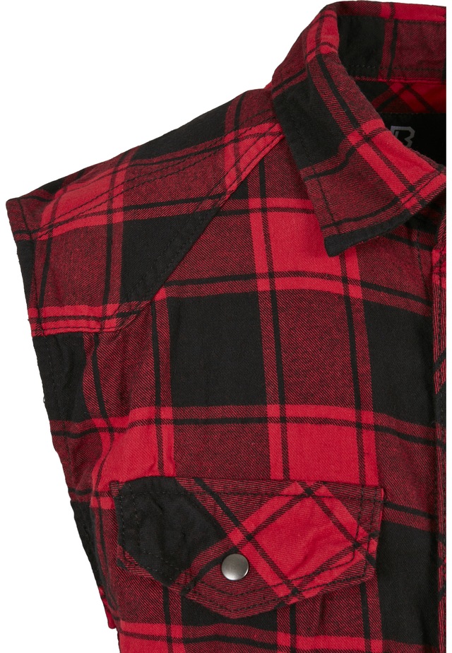 Brandit Jerseyweste »Brandit Herren Checkshirt Sleeveless« 1 Stk.