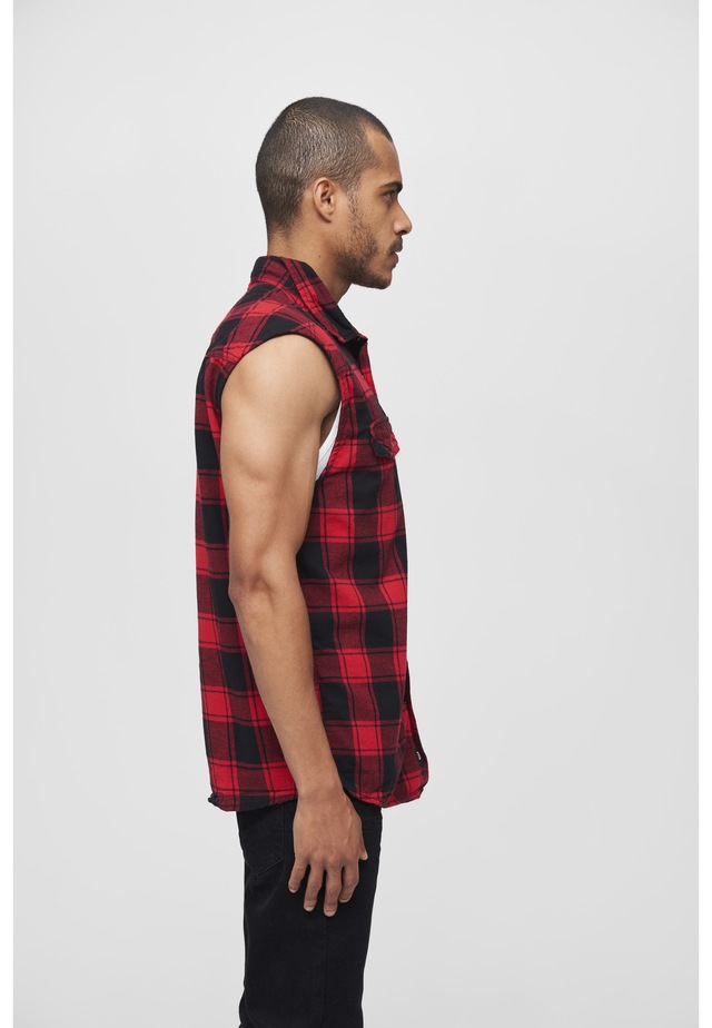 Brandit Jerseyweste »Brandit Herren Checkshirt Sleeveless« 1 Stk.
