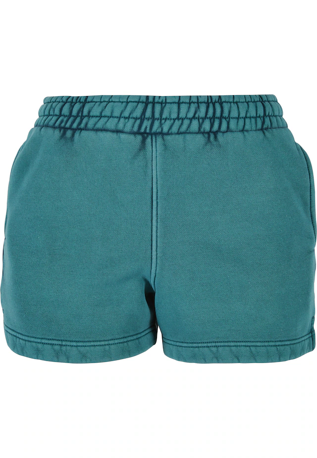 URBAN CLASSICS Sweatshorts »Urban Classics Damen Ladies Stone Washed Shorts«