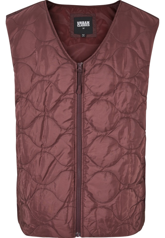 URBAN CLASSICS Jerseyweste »Urban Classics Herren Zipped Gilet« 1 Stk.