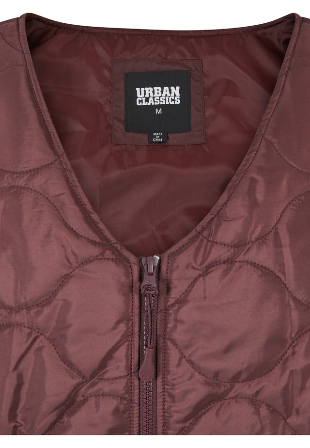 URBAN CLASSICS Jerseyweste »Urban Classics Herren Zipped Gilet« 1 Stk.