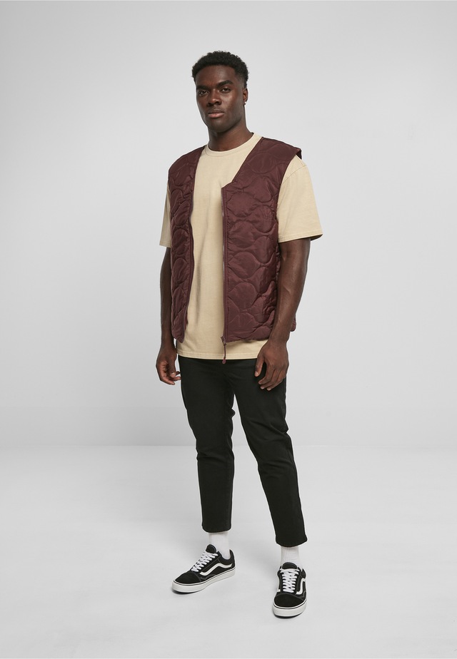 URBAN CLASSICS Jerseyweste »Urban Classics Herren Zipped Gilet« 1 Stk.