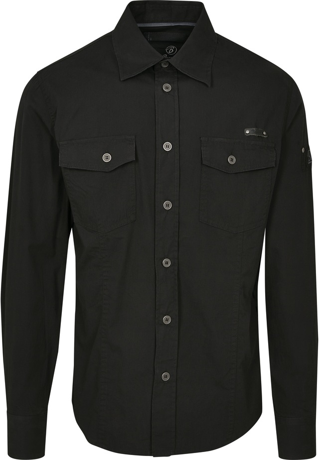 Brandit Langarmhemd »Brandit Herren Slim Worker Shirt« 1 Stk.