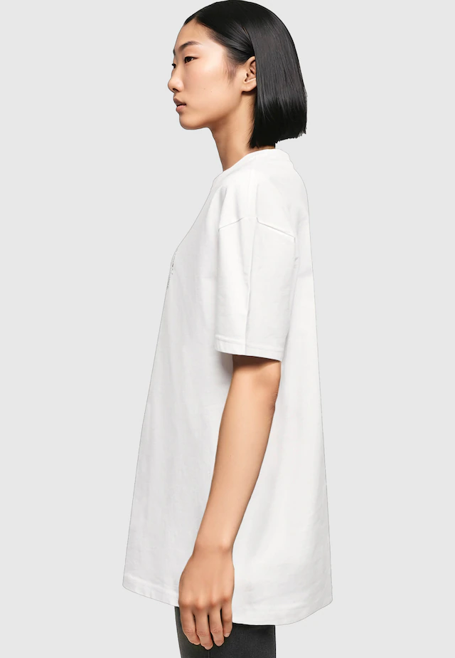 Merchcode T-Shirt »Merchcode Damen Ladies Love In The Air Oversized Boyfriend Tee« 1 Stk.