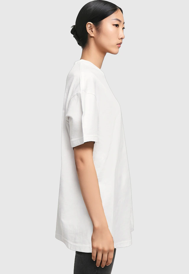 Merchcode T-Shirt »Merchcode Damen Ladies Love In The Air Oversized Boyfriend Tee« 1 Stk.