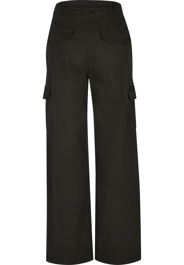 URBAN CLASSICS Stoffhose »Urban Classics Damen Ladies High Waist Straight Cargo Pants«
