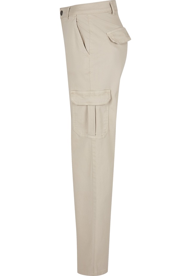 URBAN CLASSICS Stoffhose »Urban Classics Damen Ladies High Waist Straight Cargo Pants«