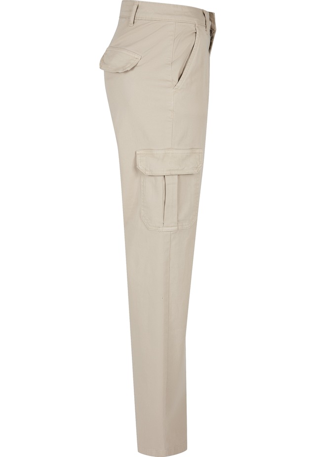 URBAN CLASSICS Stoffhose »Urban Classics Damen Ladies High Waist Straight Cargo Pants«