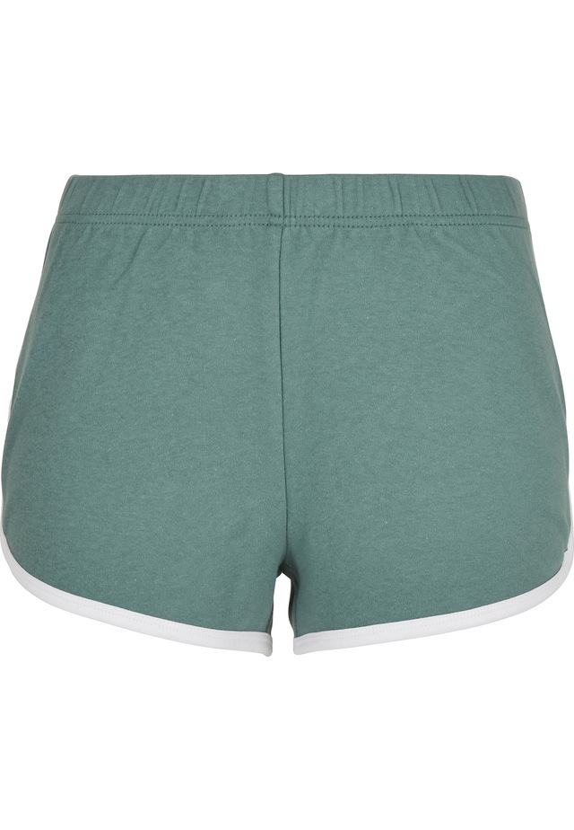 URBAN CLASSICS Stoffhose »Urban Classics Damen Ladies Organic Interlock Retro Hotpants«